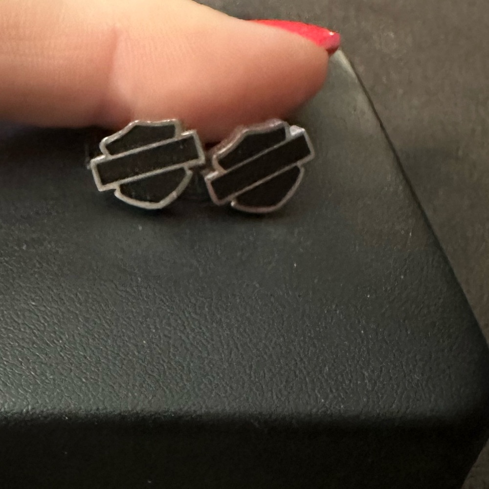 Harley Davidson earrings